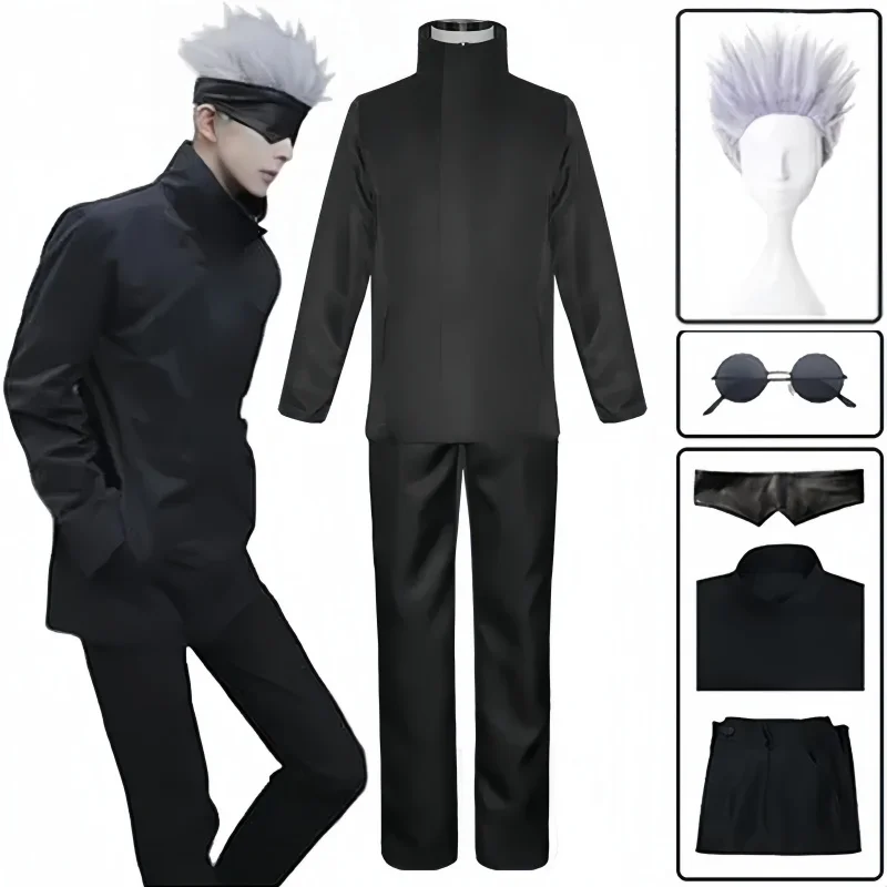 Anime Jujutsu Satoru Gojo Cosp - Anime Cosplay Glasses reseña y precio