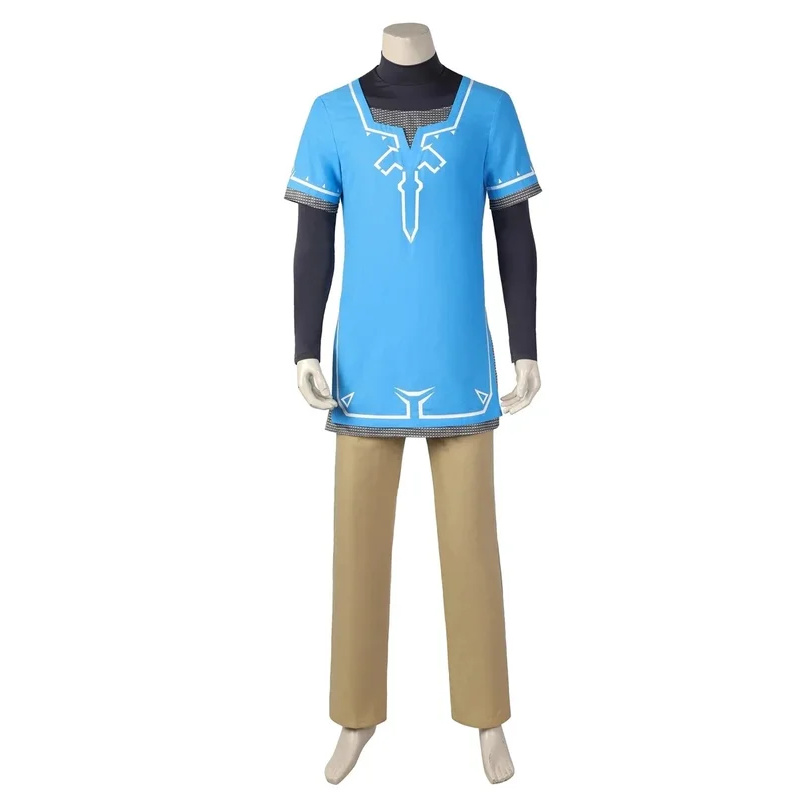 Game  Link Cosplay Costume Shi - Anime Cosplay Link reseña y precio